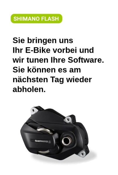 Softwaretuning für Shimano E6100